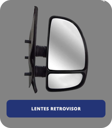 Lente do retrovisor com base