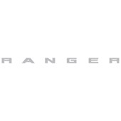 Adesivo Tampa Traseira Prata Ranger 2016/2020
