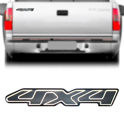 Emblemas Blazer Dlx 1996/2000 4.3 V6 Dourado/Preto