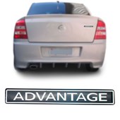 Emblema Advantage Resinado Preto Astra 2005/2011
