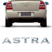 Emblema Astra Letreiro Cromado Astra 2002/2010