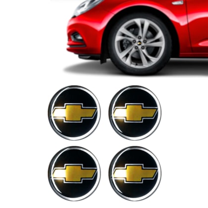 Emblema Calota Universal Dourado 48MM – Chevrolet GM • Auto Peças