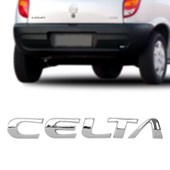 Emblema Celta Letreiro Cromado Celta 2001/2006