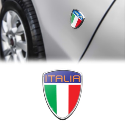 Emblema Escudo Italia Punto 2008/2017 - Carblue