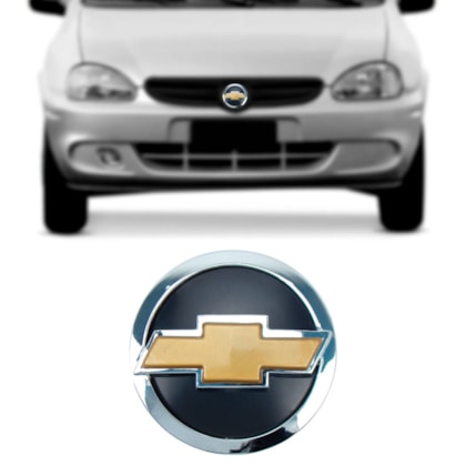 Emblema Grade Chevrolet Dourado Corsa Classic 2015 2016 - Carblue