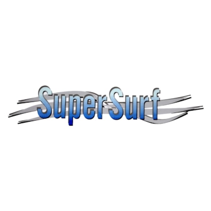 Emblema Super Surf Azul Saveiro 2003/2008 - Carblue