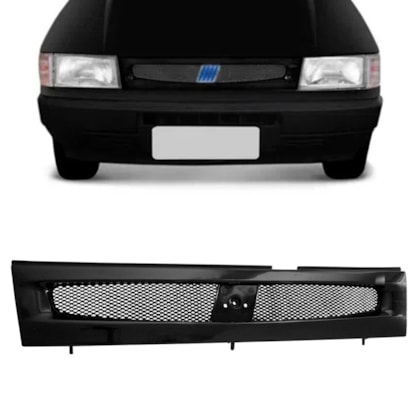 Kit Emblema Fiat Uno Mille Smart Resinado Modelo Original