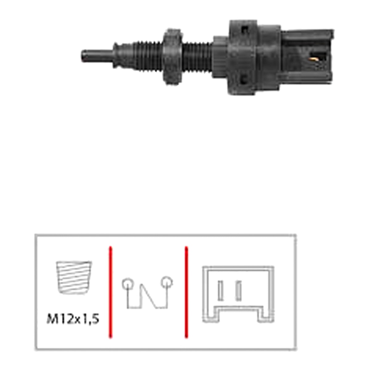 Interruptor Luz Freio 2 Terminais Marflex 7427