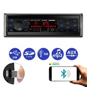 Rádio Mp3 Fm 4 Rca Com Bluetooth Universal